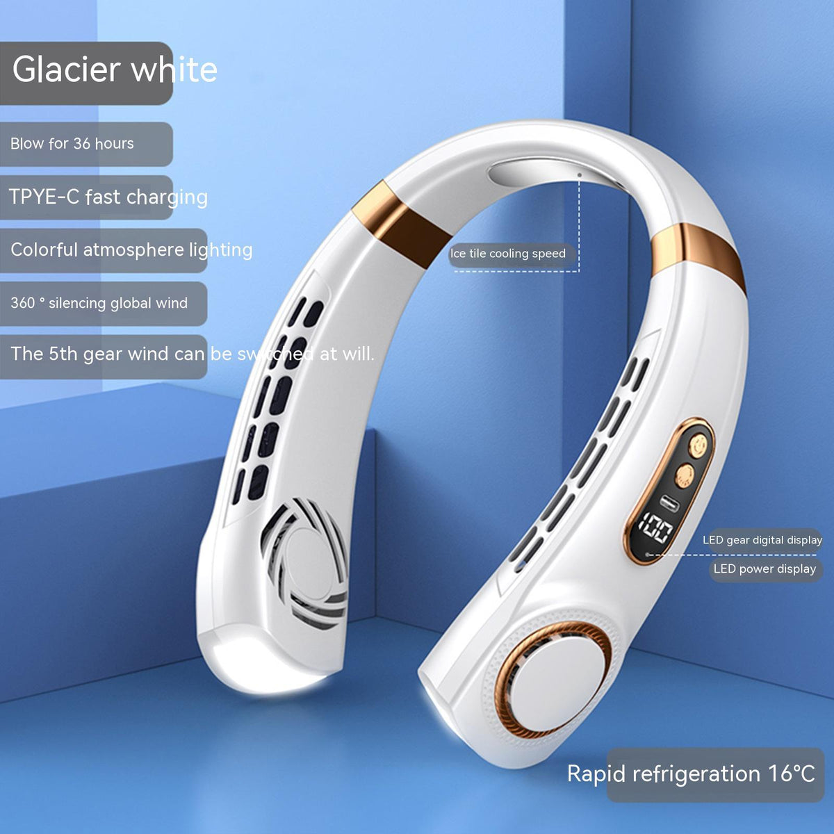 Solfetti AirHalo Neck Fan — product photo 22